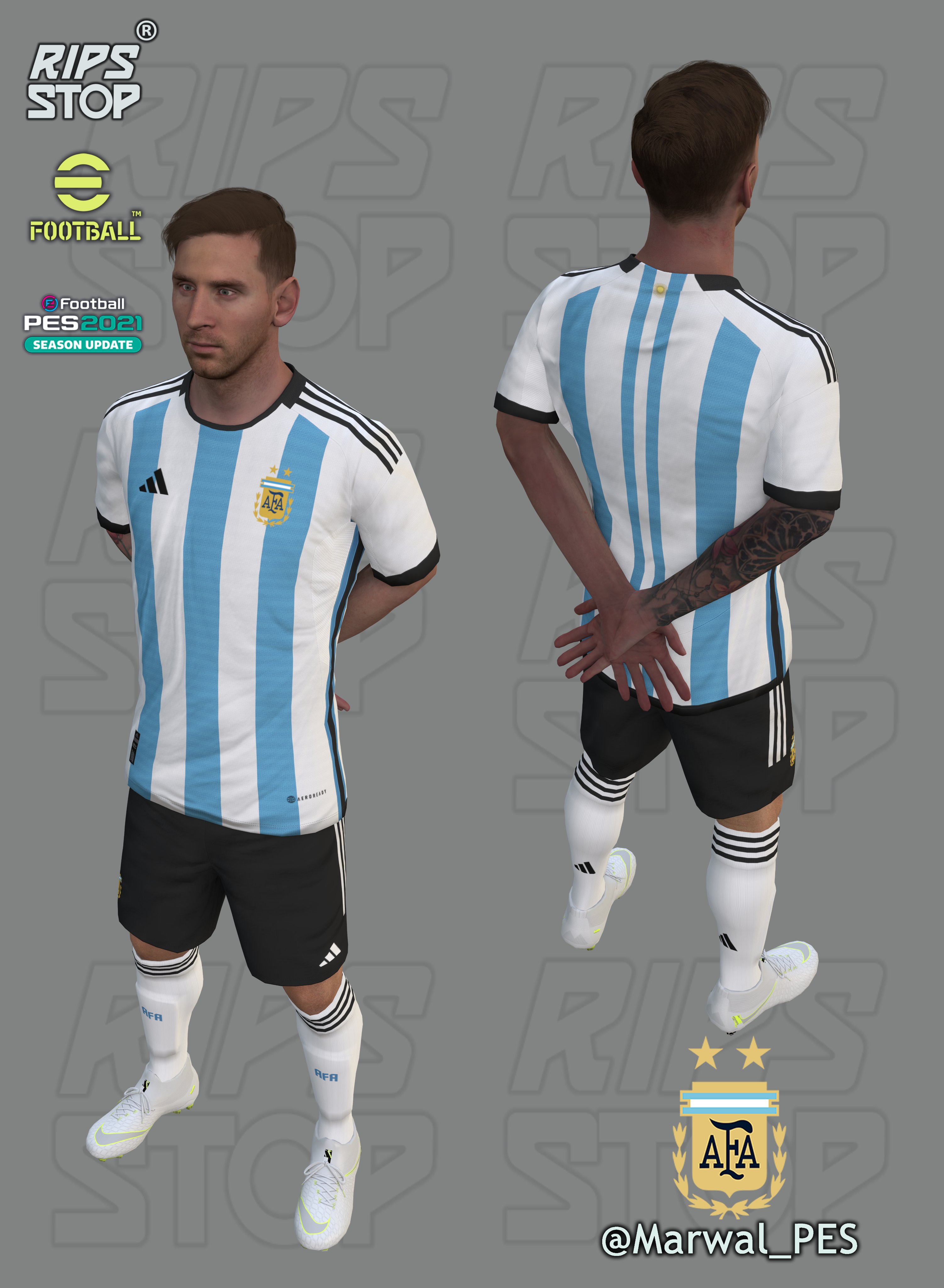 MarWal PES ⚽️ on X: #argentina #PES2022 #PS5 #CopaAmerica2021   / X