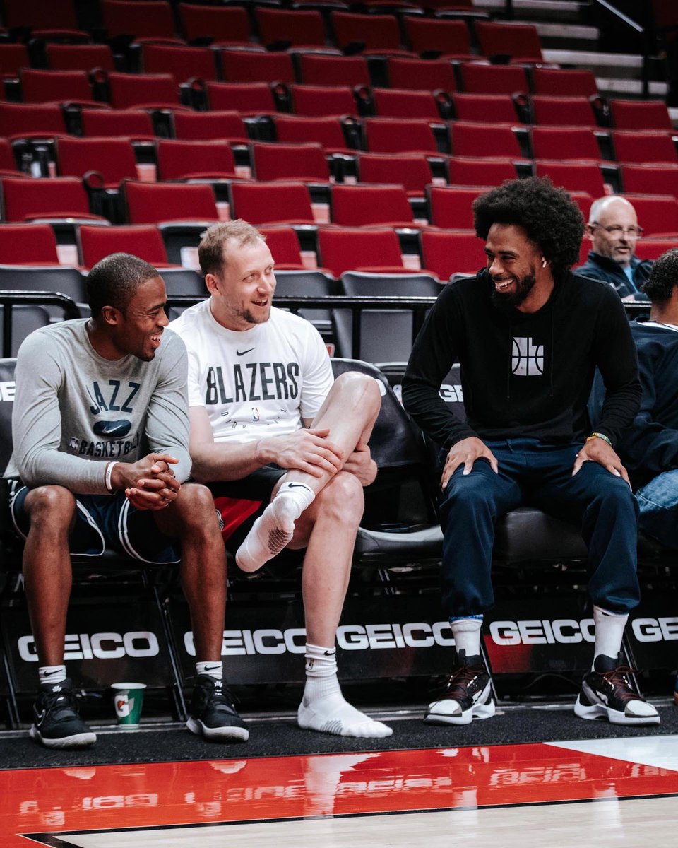 utahjazz's tweet photo. Catching up ❤️☕️ https://t.co/Z54n6d2omt
