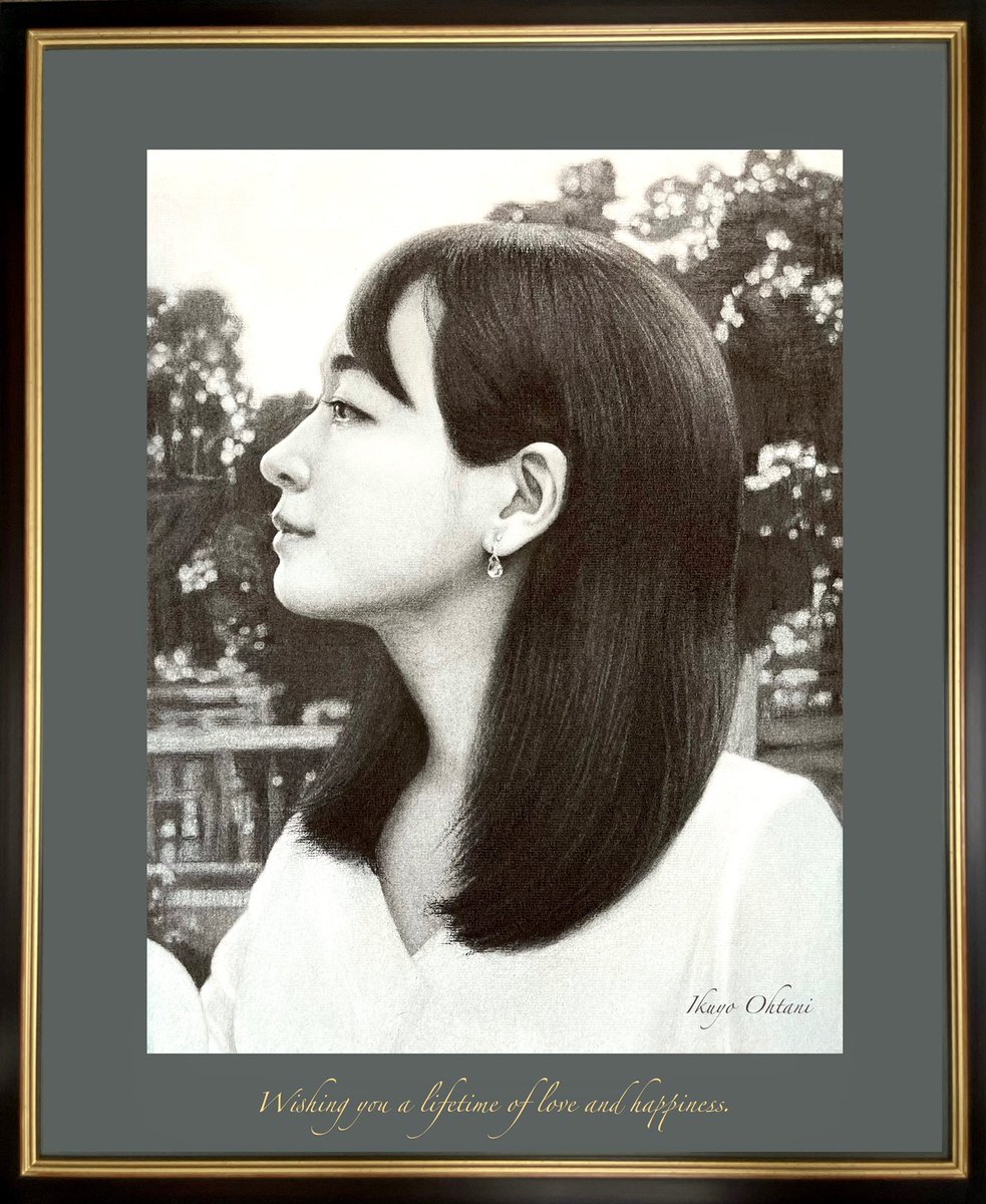 大谷郁代「Beautiful Day」、希少画集より、状態良好、新品高級額装付 大谷郁代 〈個展:9月10日〜15日〉 on X: 