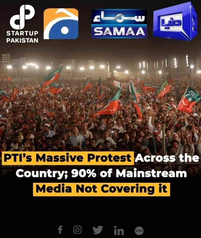 Shadow000Ali's tweet image. Mainstream media is sold….. the world should know people of Pakistan are out and stand in support with their leader ….share videos.. spread the news…we are experiencing mass movement first hand in all cities of Pakistan…. The crowd is massive….. history in making