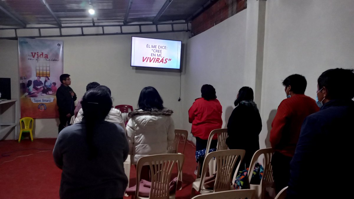 Visitando los centros de predicación. Listo para compartir esperanza 📖

#SemanaSanta2022 ✝️