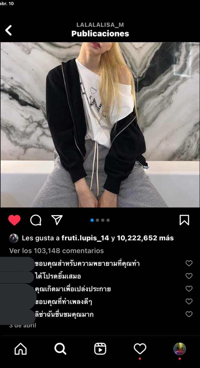 helppimsohot's tweet photo. - comentarios !

lisa gracias por existir :p
블랙핑크 리사 #LISA #리사 @BLACKPINK https://t.co/5RvTA0a4yX