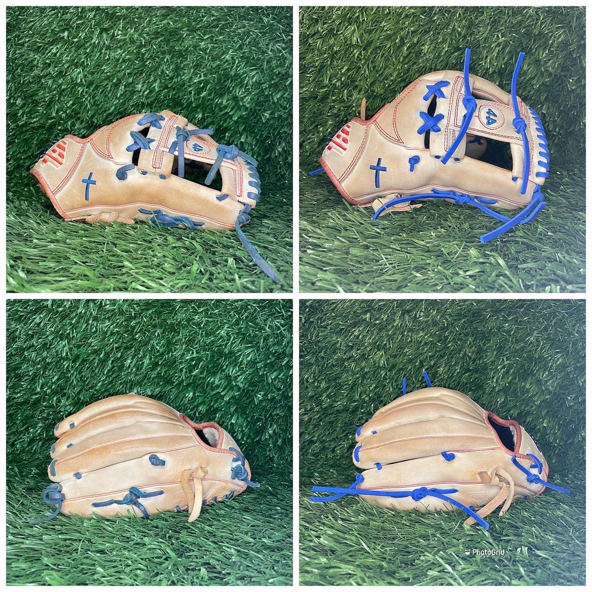 jlo2613's tweet photo. 44 Pro 11.5 done for @maddie_porter9 with @ballplayersbalm and  @flatbillbaseball  #pro44gloves  #ballplayersbalm #flatbillbaseball #gloverelace #gloverelacing #gloverepair #gloverestoration #gloverelacer #baseballglove #baseballgloves https://t.co/bXDlLlk8NP