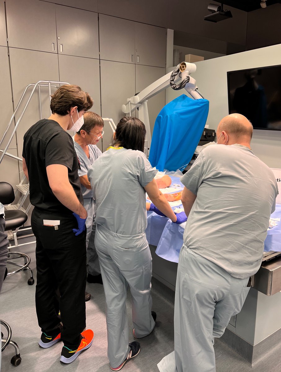 Day 2 Hands-on Neuromodulation cadaver lab. Implantable tibial, SNM, Pudendal, PNE, Stimwave, trigger injections, PTNS. Fun learning!@KennethMPeters1 <a href="/PriyaPadmanabh6/">Priya Padmanabhan</a> <a href="/jasongilleranmd/">Jason Gilleran, M.D.</a> @larrysirls @kevinbenson <a href="/MDTPelvicHealth/">Medtronic Pelvic Health</a> @axonics_mod @Stimwave <a href="/VALENCIAeCoin/">Valencia Technologies</a> <a href="/LABORIEMEDICAL/">Laborie Medical</a>