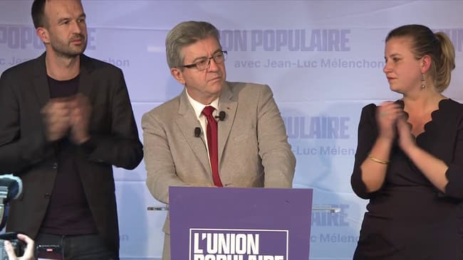 2022Elections's tweet photo. 🔴 C’était la dernière campagne présidentielle de la vie de Jean-Luc #Mélenchon. Le candidat LFI avait expliqué que s’il ne gagnait pas en 2022, il ne se représenterait plus. « La lutte continue : faites mieux », a demandé le leader LFI aux jeunes, à la fin de son discours. https://t.co/UhdnMFGLeq