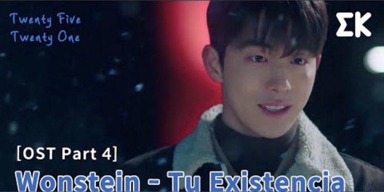 lanegrita's tweet photo. [#Veinticincoveintiuno] (OST Parte 4) Wonstein - Tu Existencia https://t.co/2YfTkwQFXw vía @YouTube #soundtrack #kdrama #kdramasoundtrack #TwentyFiveTwentyOneOST https://t.co/eVWKVQgrnx