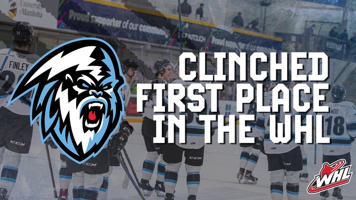WHLWpgICE's tweet photo. With tonight’s win, the ICE have officially clinched first place in the WHL! https://t.co/iw3PmVBMYM