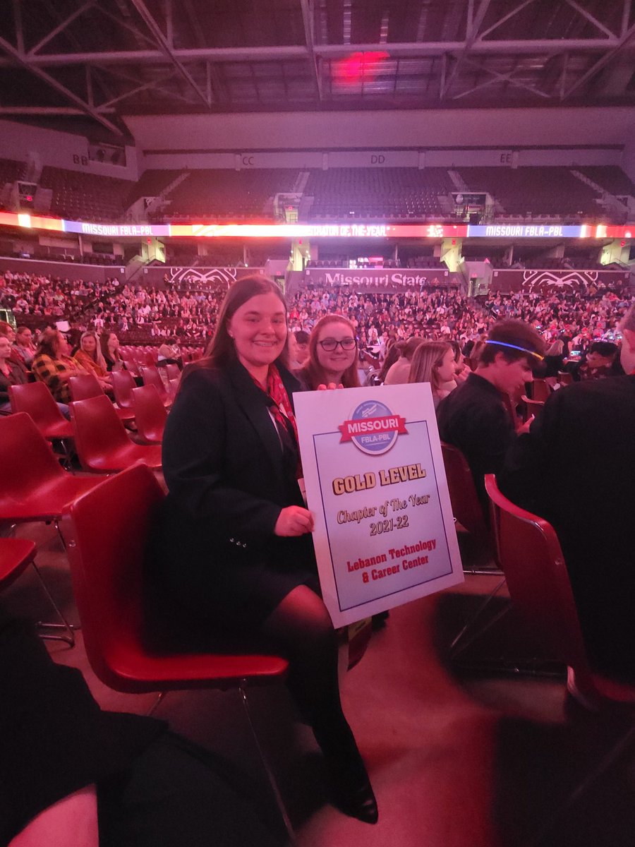 ltccfbla's tweet photo. Congratulations LTCC FBLA on receiving Gold Chapter of the Year!! https://t.co/Is4xsl9joi