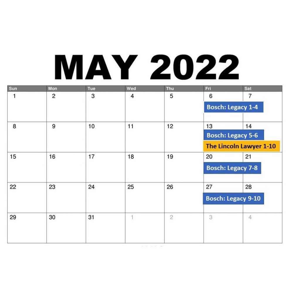 Connellybooks's tweet image. What are you doing in May?