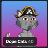 Expodite's tweet photo. @HoffmannNFT @StonedApeCrew @CetsOnCreck @GalacticGeckoSG @Astrals_NFT @BohemianArtFair @SOLgods_ @BlocksmithLabs @TombStonedHS @DeGods__NFT You're missing out @Dope_Cats https://t.co/zeboRAnsmk