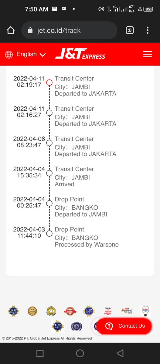 zenkotito's tweet photo. Parah hanya ada input yang diulang ulang tanpa ada hasil. 8 hari woy, kirim ke luar negeri pake DHL aja paling 5 hari. Karyawan pada mogok kerja???? https://t.co/H0APvNCfxr