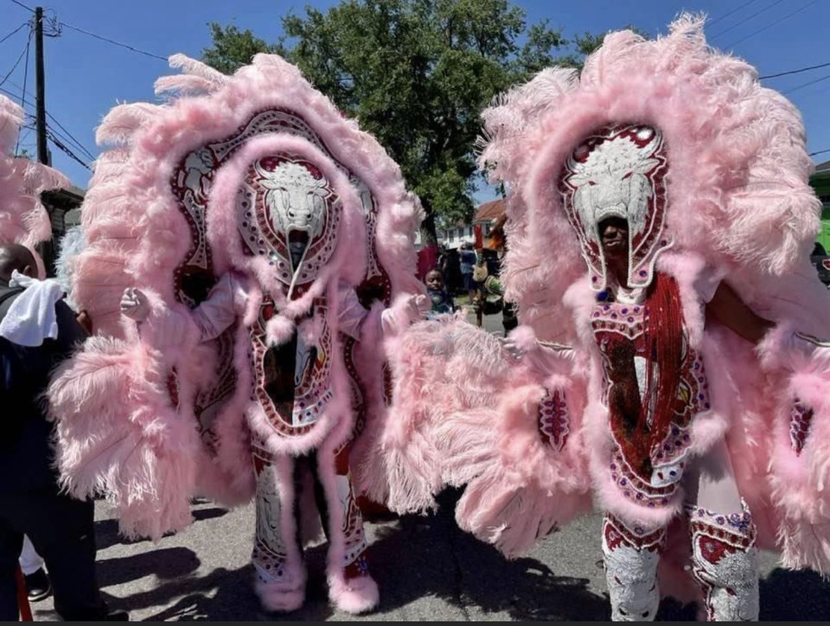 Celebrating #SuperSunday and #NewOrleans Mardi Gras Indian culture and more everyday at #VueOrleans VueOrleans.com