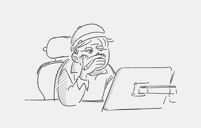 월요일 업무시작 mood 