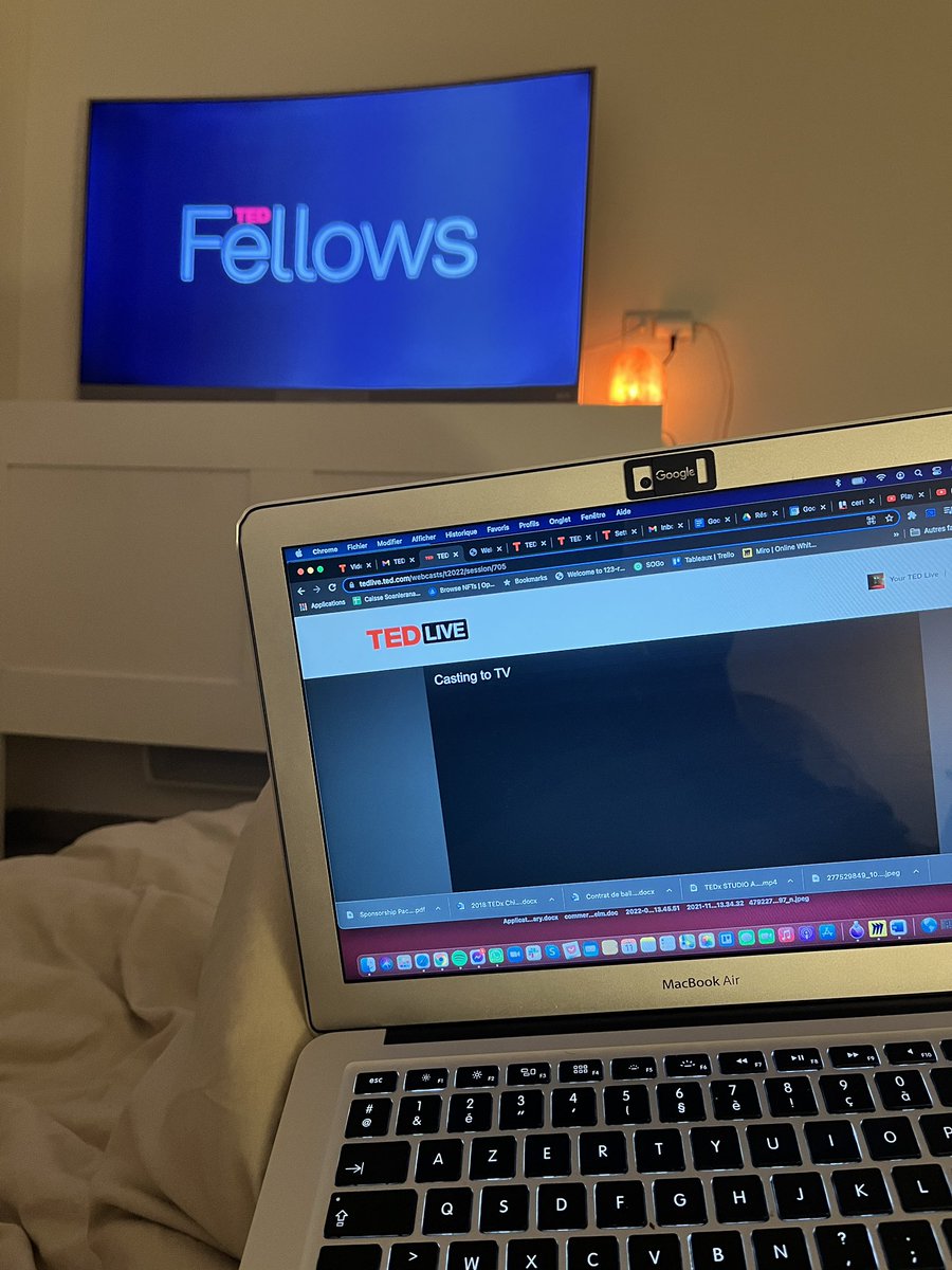 harinjaka's tweet photo. Watching #TEDLive from South of France! Grateful to TED and the @TEDFellow program ! #TED2022 A New Era 🥰 https://t.co/PrJg4rTLjg