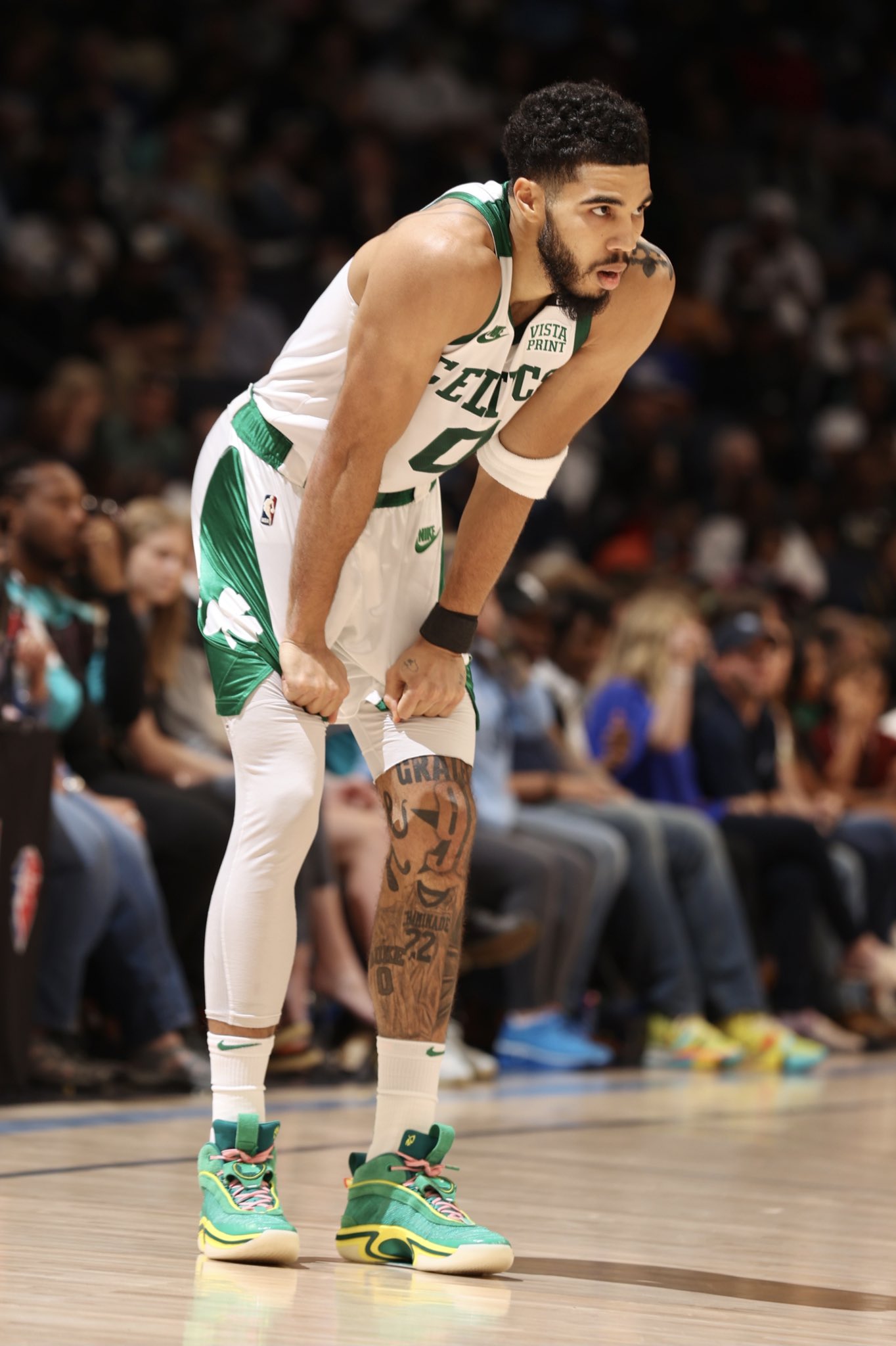 Nick DePaula on X: Jayson Tatum wears a new Air Jordan 36 PE inspired by  #TheMasters  / X