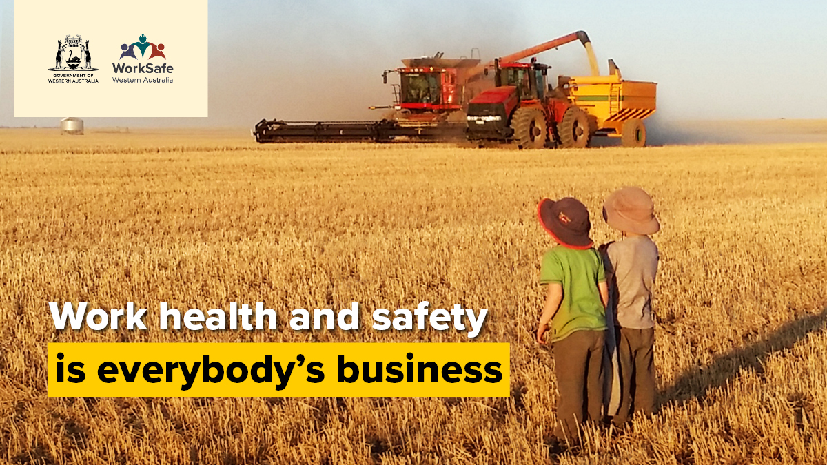 WorkSafeWA's tweet photo. With the kids home for the school holidays, now is a good time to remind our #agricultural and #farming sectors of the importance of considering the risks to children in situations where they could stray into a workplace or go there to play. 
👉 Read more https://t.co/JaN1SKF5eQ https://t.co/2Yp9odOLis