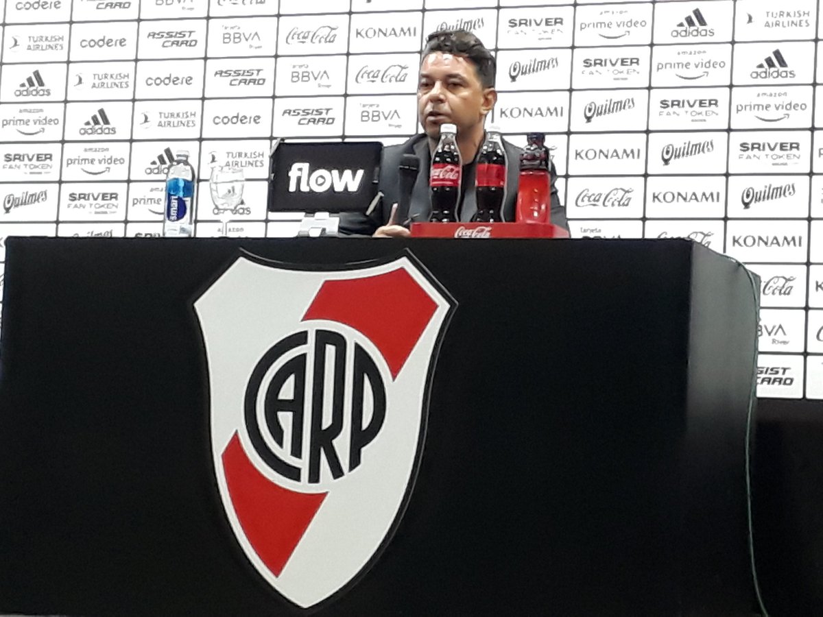 "Hoy no tuvimos el control del partido. Y eso fue mérito del rival". Gallardo y su elogio al Argentinos de Gabriel Milito.