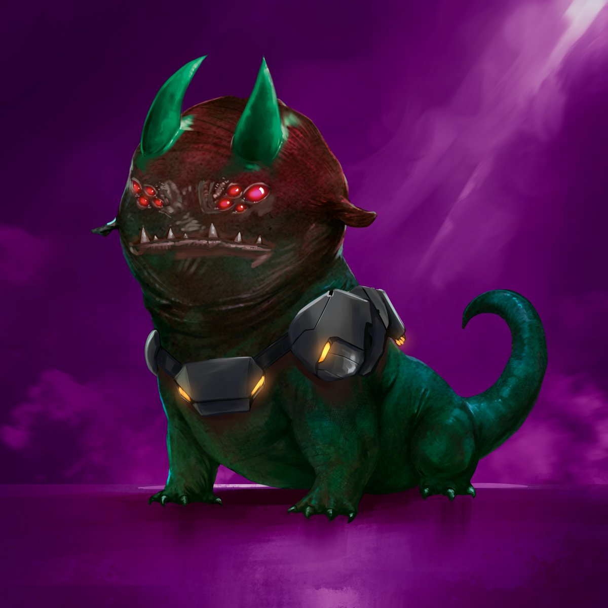Krypto_DeFi's tweet photo. @SpaceApeClub #SAC #SpaceApeRaid
Got a guard dog Space Pet to hang with my Space Apes. Ain't he cute? 😂Love this dude! https://t.co/xAbDuLuSOH