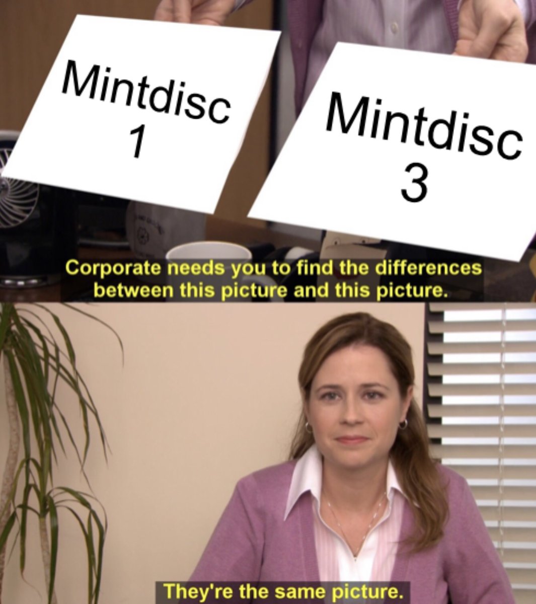 MintdiscGMI's tweet photo. same is the same.

#CloneX #mintdisc @RTFKTstudios https://t.co/5M96DJZvFX