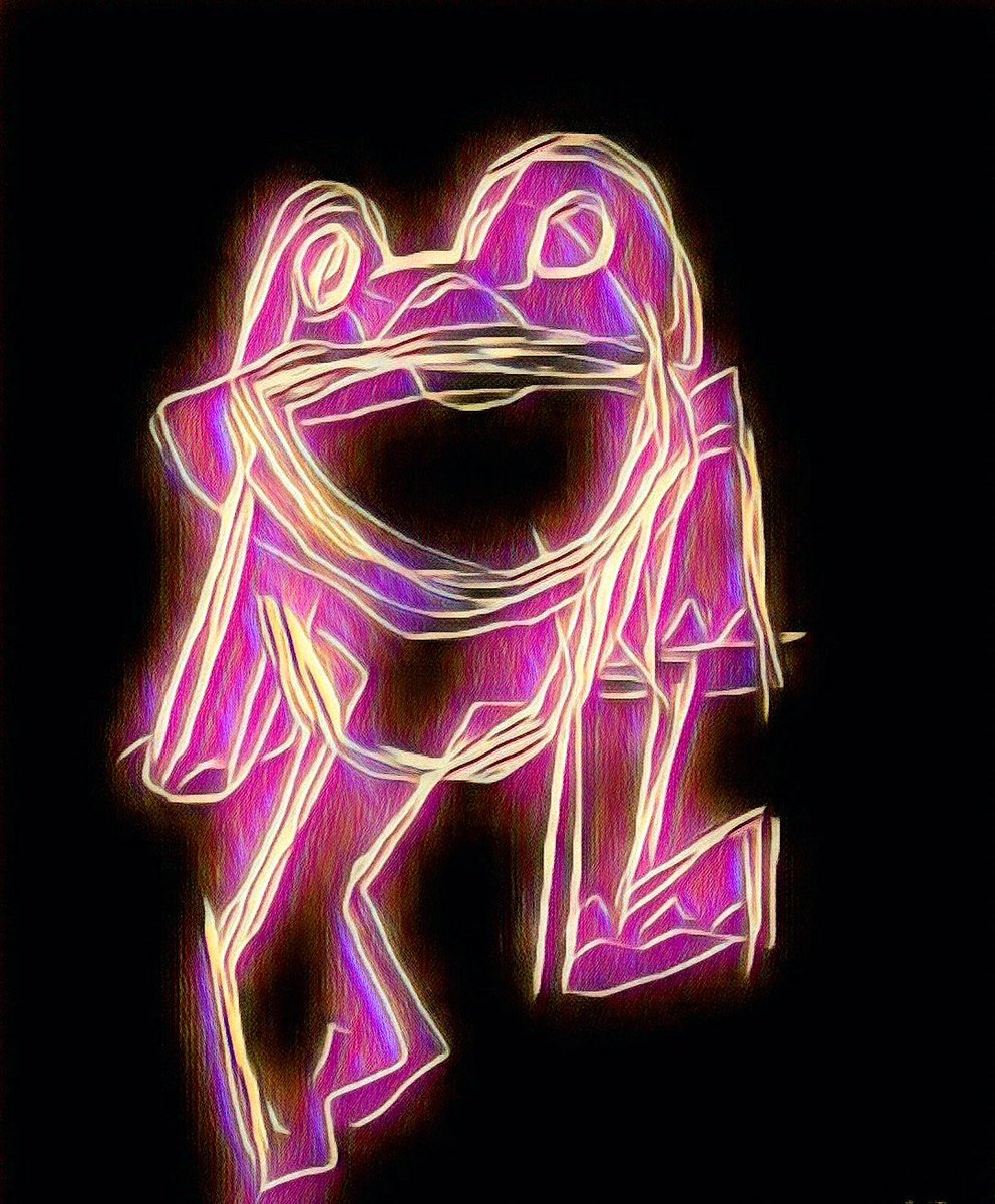 CreaturesOGF's tweet photo. Golden Rana is the creature of wealth and good fortune! This creature is half frog and half puppet. Golden Rana will bring wealth and abundance to your collection, and both your bank account and your NFT wallet will thank you! #creaturesogf #solananfts #collectable #wealth https://t.co/MZ2QM1czOX