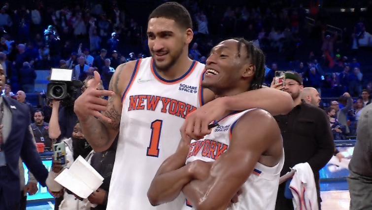 KnicksMSGN's tweet image. THIS DUO 🔥