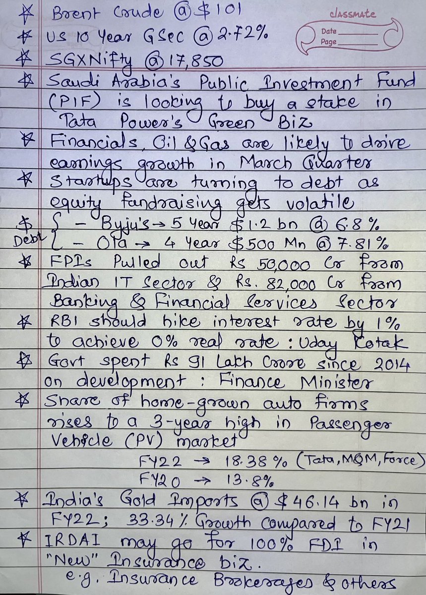 Today’s Stock Market News - 11/04/2022!
Plz retweet for more reach🙏🏻🙏🏻