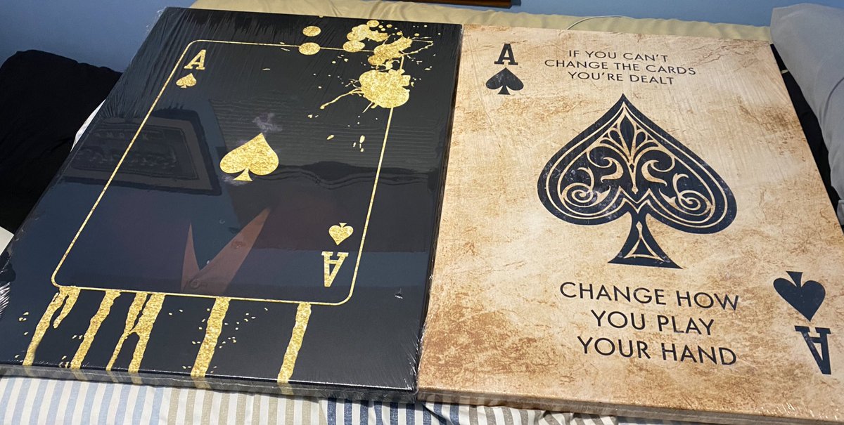 Thank you to <a href="/MusaArtGallery/">MusaArtGallery™</a> ‼️
These are AMAZING quality. If you are looking for some cool poker wall decor check them out and give them a follow!