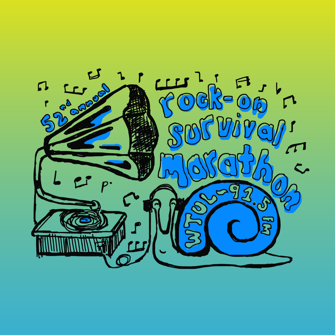 WTUL's 52nd Rock On Survival Marathon is here! Help keep your favorite volunteer-run, independent, freeform radio station on the New Orleans airwaves! I'll be taking pledges of $25+ by phone during tonight's <a href="/2021music/">20/21</a>. (504) 865-5885. Donate any amount at wtul.fm