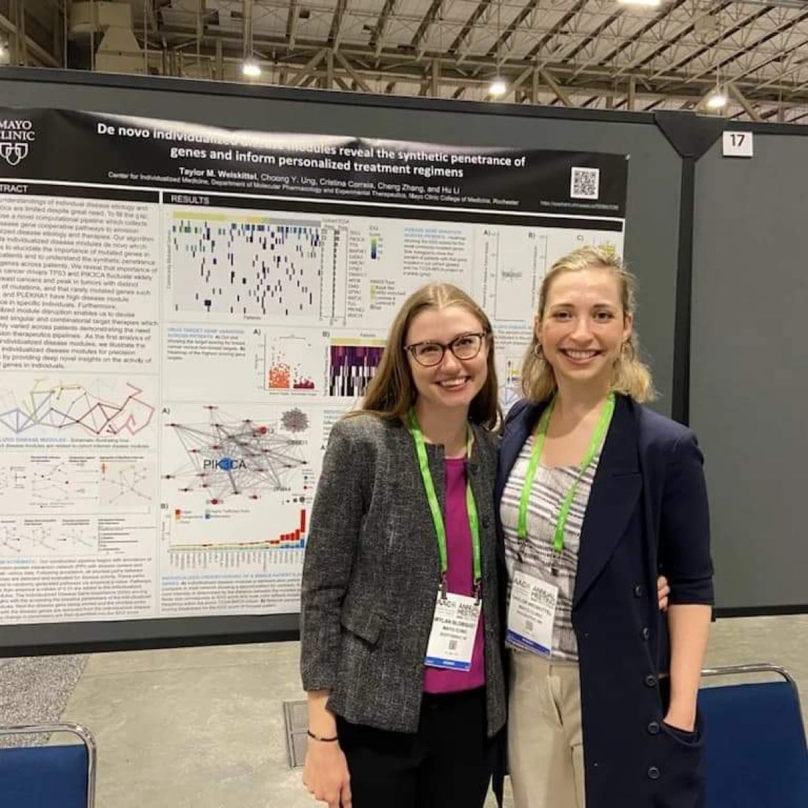 mayomstp's tweet photo. MD-PhD ladies represent at AACR 2022!! #womeninscience #mayomstp https://t.co/3dg3FQep9F