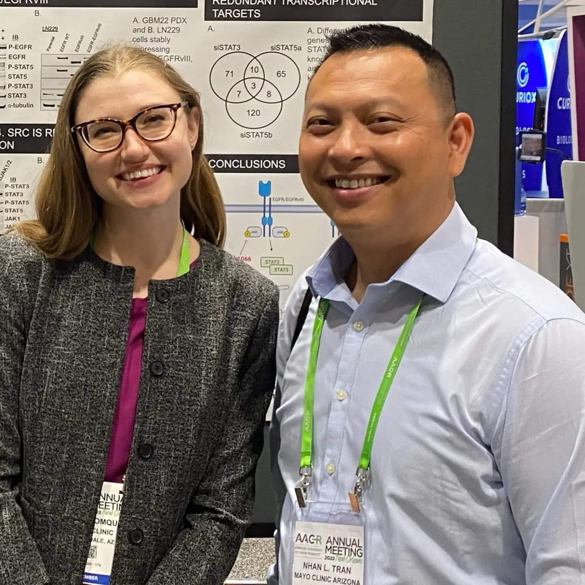 MD-PhD ladies represent at AACR 2022!! #womeninscience #mayomstp