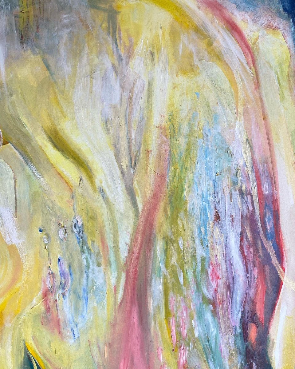 hklineart's tweet photo. Update on “inside my eyelids” 💛

#Art #NFTartist #painting #abstractart https://t.co/yqjqptB2GA