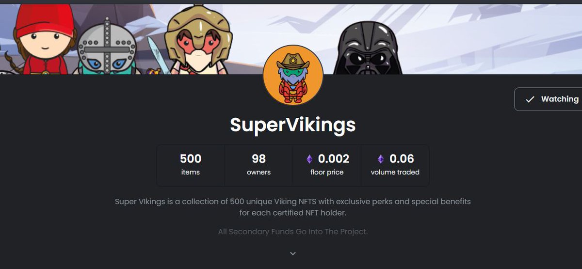 SuperVikingsNFT's tweet photo. 2 people away from 100 total #superviking member's
there is a viking on sale right now check it out
https://t.co/wO02iPcT2T
https://t.co/wO02iPcT2T
https://t.co/wO02iPcT2T
https://t.co/wO02iPcT2T
#NFTs #NFTGiveaway #nftcollector https://t.co/9AhZn8Vgnn