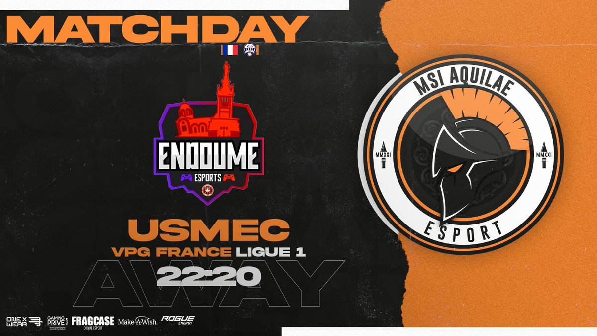 📅 | Match du jour

🇫🇷 l <a href="/VPGFrance_/">VPG France</a> - Ligue 1
🗒 | Journée 13/14/15
🏟️ | @Absolut_eFoot 
⌚️ | 21h40
🛫 | @eclezya_fifa ACY
⌚️ | 22h00
🛫 | <a href="/usmec_efoot/">USMEC eFoot</a>
⌚️ | 22h20
______

« Tout est encore à faire, bon match ! »

#LetsGoAquilae 🦅🟠⚫️
#VPGFR