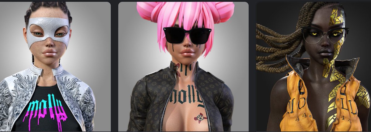 KingMooSama's tweet photo. This collection is fire! Get in before the floor goes 🚀https://t.co/LF3oTwxahS
@mollynft_ 
Lets Gooooo! https://t.co/XNAB1ZU7A4