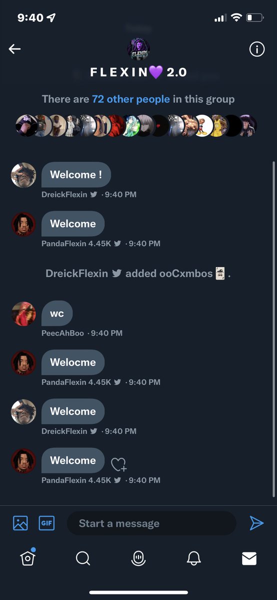 officially joined @FlexinNation ! Thanks to @xDreick !💜 Time for new beginnings 🙈🙈.