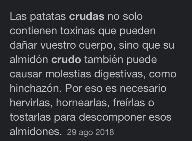 Nubiap38's tweet photo. #MasterChefJunior La polémica de la papa cruda que no quiso comer el #ChefNico …pues si te puedes enfermar. https://t.co/XH0Cbfb0kn