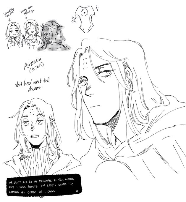 this is old but. isse azem-kun really be out here w the worst type of personality to birdwatch his gay bffs 