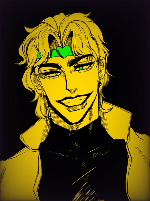 笑う悪役
 #jjba #jjbafanart 