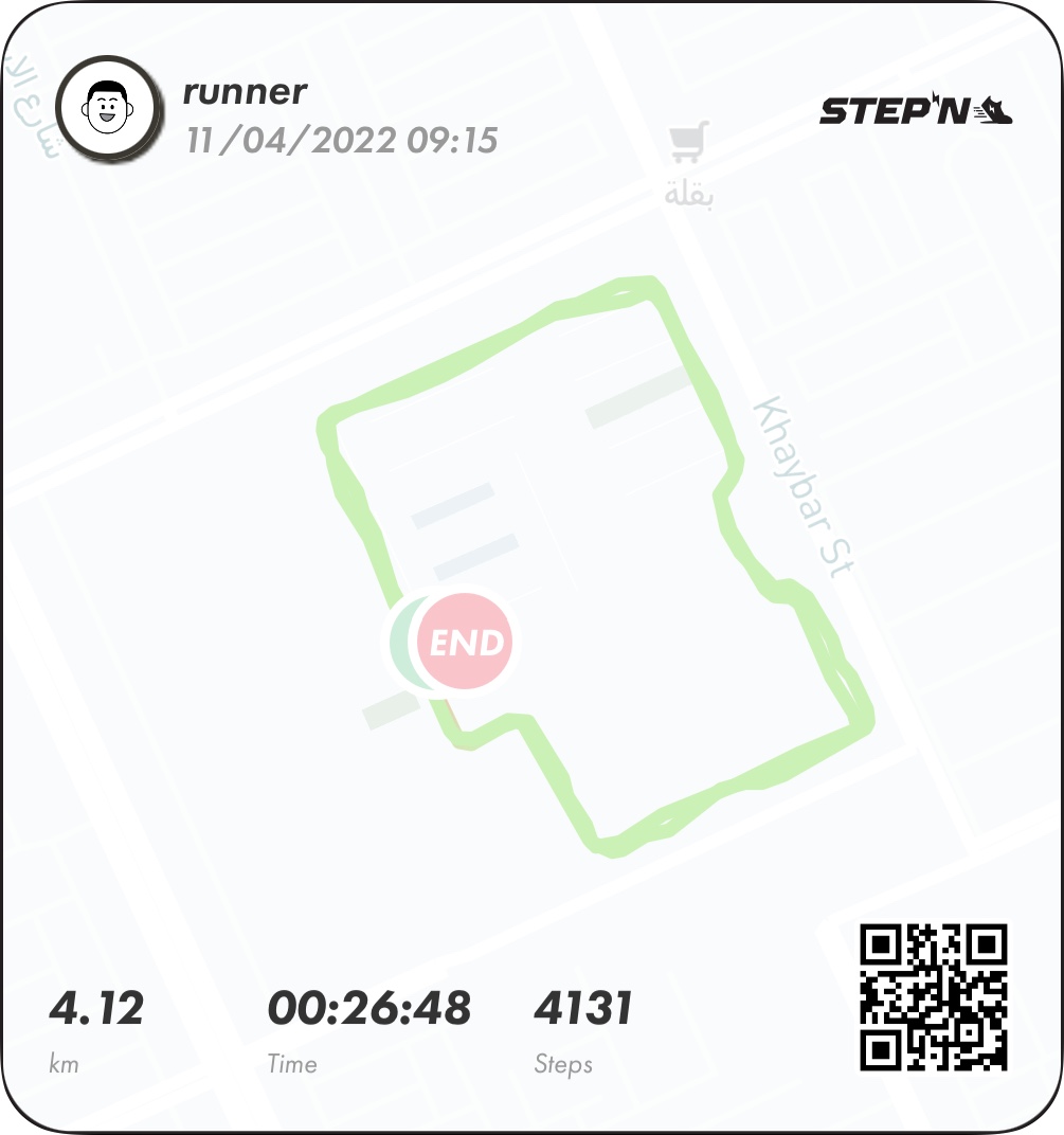 ticklishconcept's tweet photo. Running with StepN! https://t.co/P7a8YaCk3n