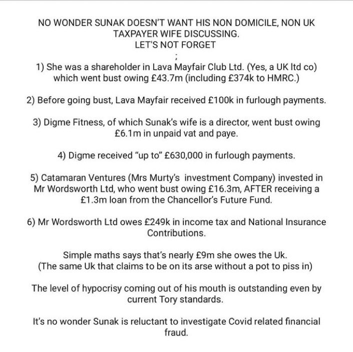 It’s like quicksand Rish, the more you struggle.. #FishiRishi