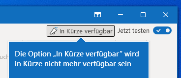 lars_digital's tweet photo. Die Option "in Kürze verfügbar" wird in Kürze nicht mehr verfügbar sein. #outlook #funny #HappyEaster #Microsoft https://t.co/5oPZ4KCNC6
