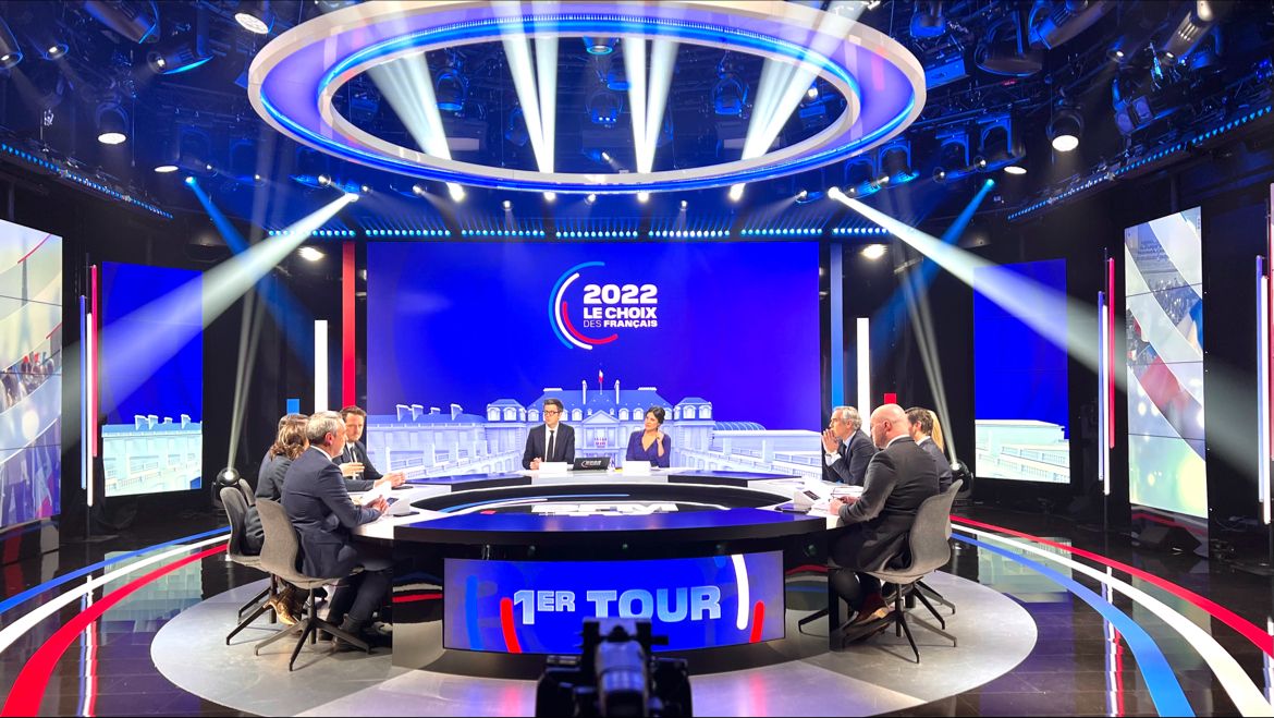 ledboxcompany's tweet image. [REALISATION] - BFMTV - 10/04/2022 - 20h55
2022 - LE CHOIX DES FRANÇAIS - 1ER TOUR
Réa : Bryan Pasturel  Maxime Vedrenne
Prod : Pierre Froger Laurent Duval Camille Duwez  NEXTPROD
Dir photo : Eric Brancherie
Plateau #creativeled : @ledboxcompany 
#BFMTV #plateautv #led