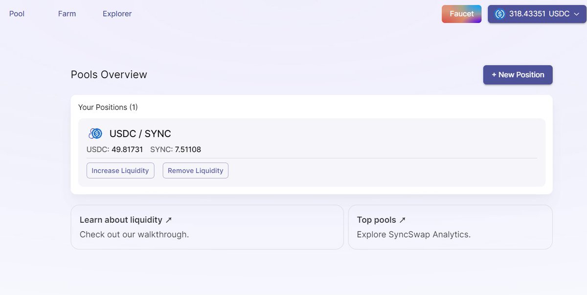 #L222 #zkSync #Layer2 #ZKRollup #testnet #Ethereum #defiyield 
discord：discord.gg/syncswap
Great Project