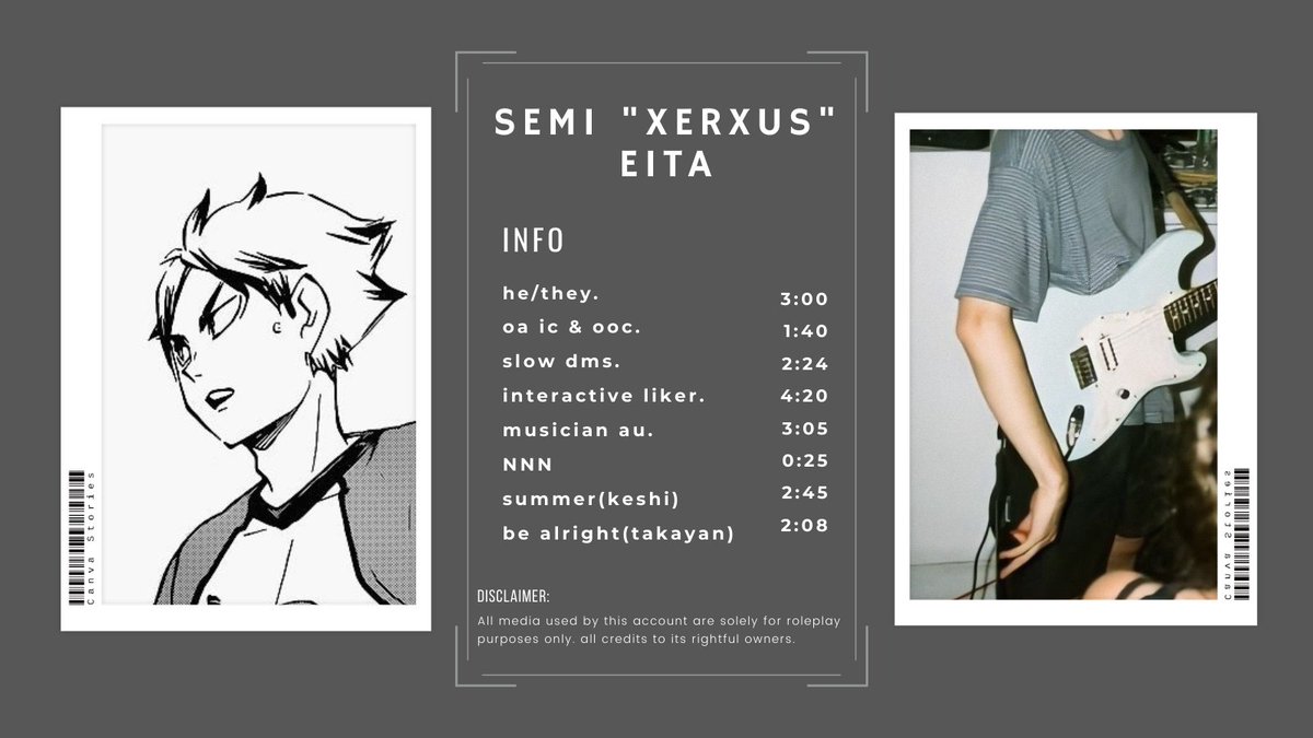 ⠀⠀

͏ ⠀⠀ 
        
                semi "xerxus" eita.⠀
                not new to #hqrp, re-intro
                like╱rt to be moots. 

͏