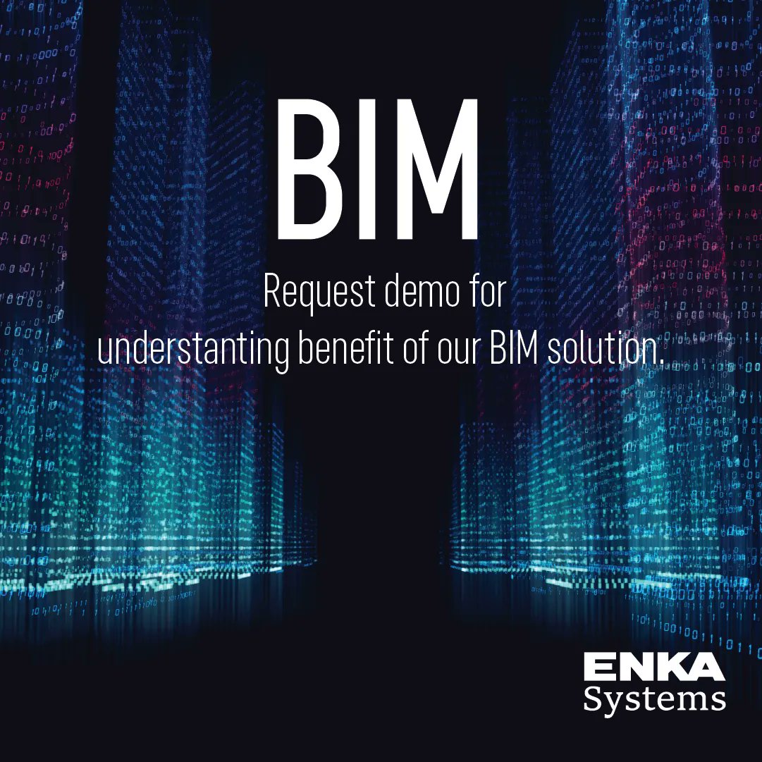 EnkaSystems's tweet photo. According to BIM standards, all operations such as project management, common data system, stakeholders and interdisciplinary collaboration can be easily done in EDMS. Request a demo to test the benefits of our BIM solution. https://t.co/Q1BhhjHExv