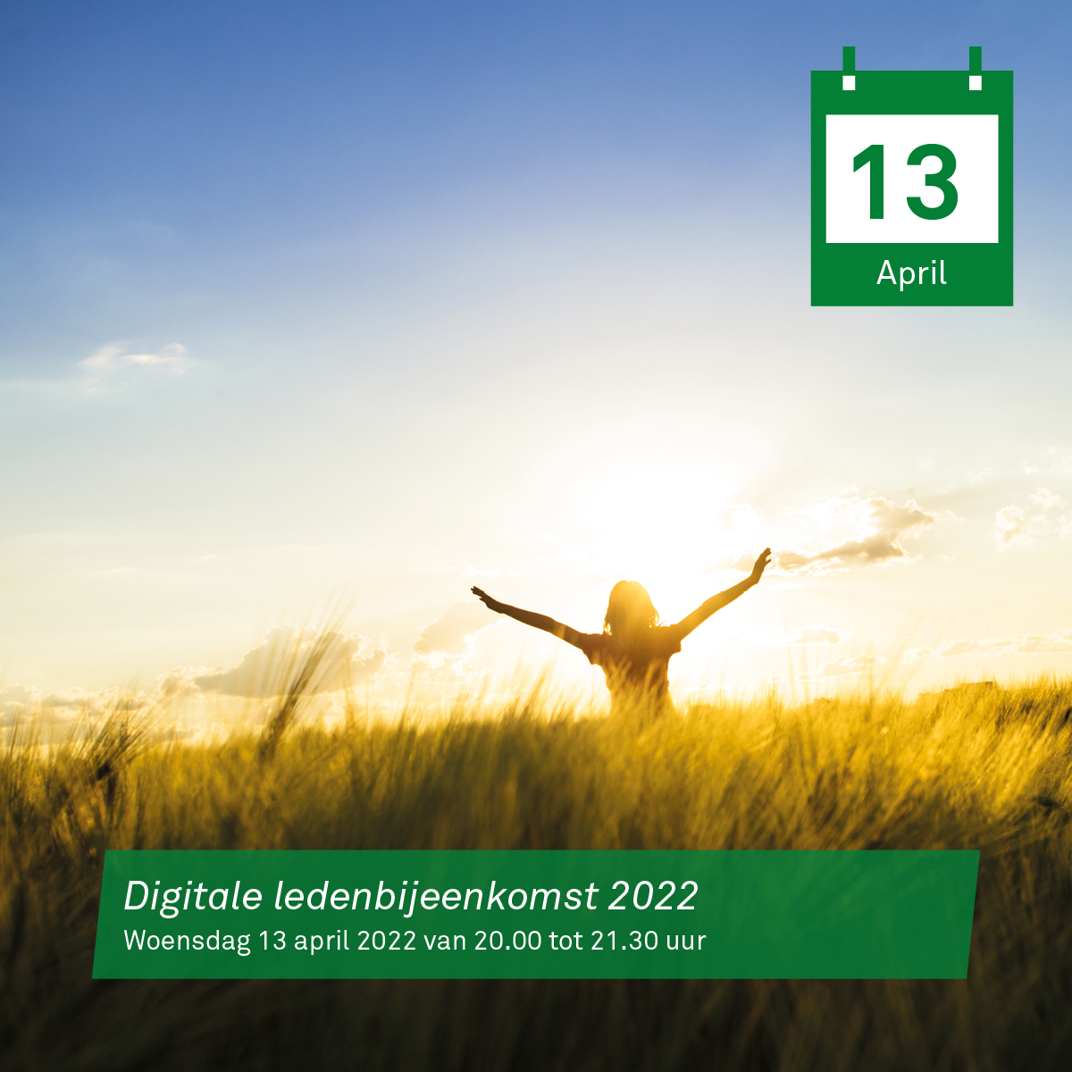 Agrifirm's tweet photo. 'Bewegen in bewogen tijden'
Heb jij je al aangemeld voor de digitale ledenbijeenkomst van Coöperatie Koninklijke Agrifirm U.A. op woensdag 13 april? Meld je aan via https://t.co/WBp129S15L https://t.co/vpHHNSsxJG