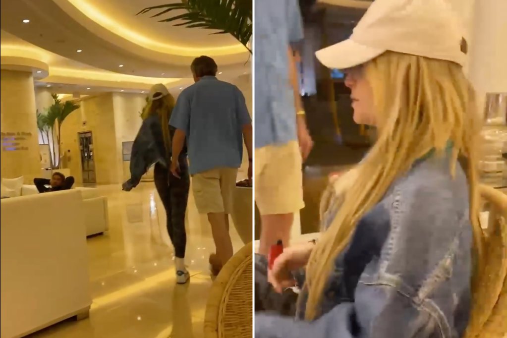 nypost's tweet photo. OnlyFans star Courtney Tailor confronted at hotel bar over 'killing her boyfriend' https://t.co/kHKd77cAGO https://t.co/scB8JpVAO7