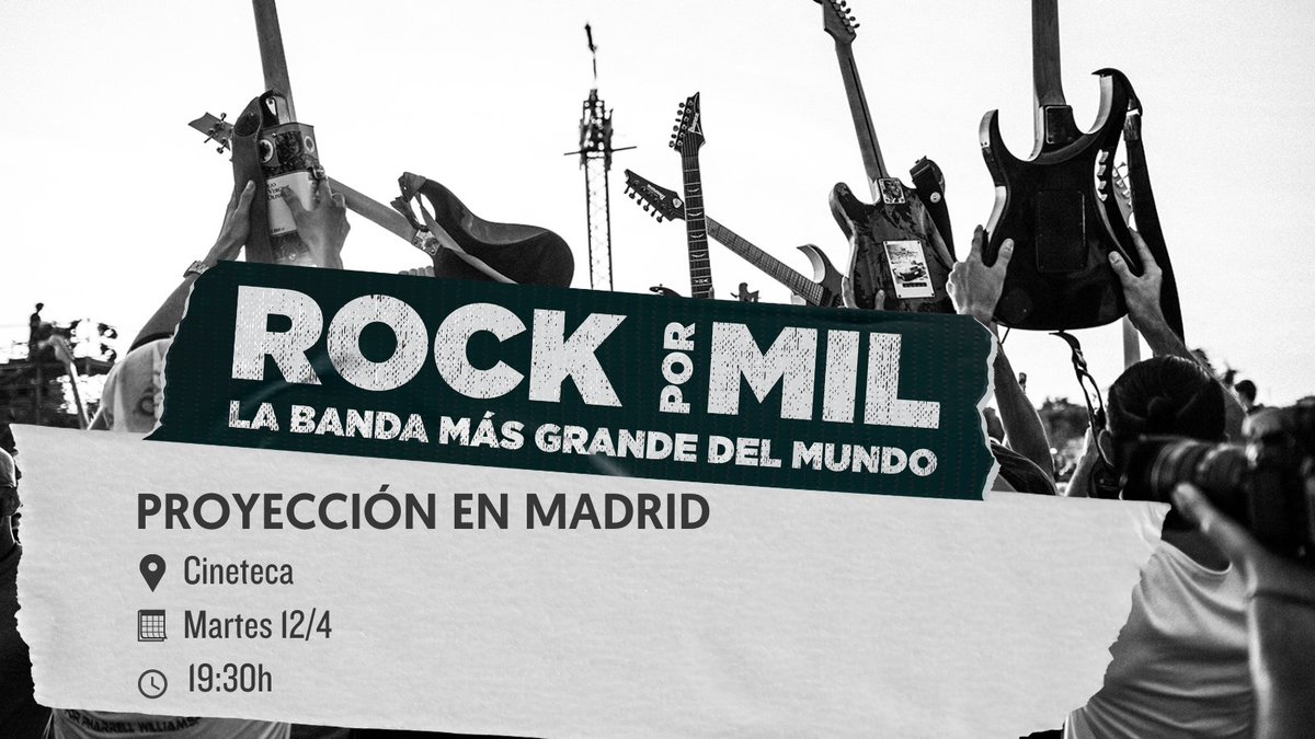 Fabio quiere convencer a su banda preferida, los <a href="/foofighters/">Foo Fighters</a>, de tocar en su pueblo, en el norte de Italia. 🎸¿Lo conseguirá?

Mañana os esperamos en el estreno de #RockPorMil de <a href="/anitarivaroli/">Anita Rivaroli</a>. A las 19:30h en <a href="/CinetecaMadrid/">Cineteca Madrid</a>. #DocsDelMes

🎟️ Entradas: cinetecamadrid.com/programacion/r…