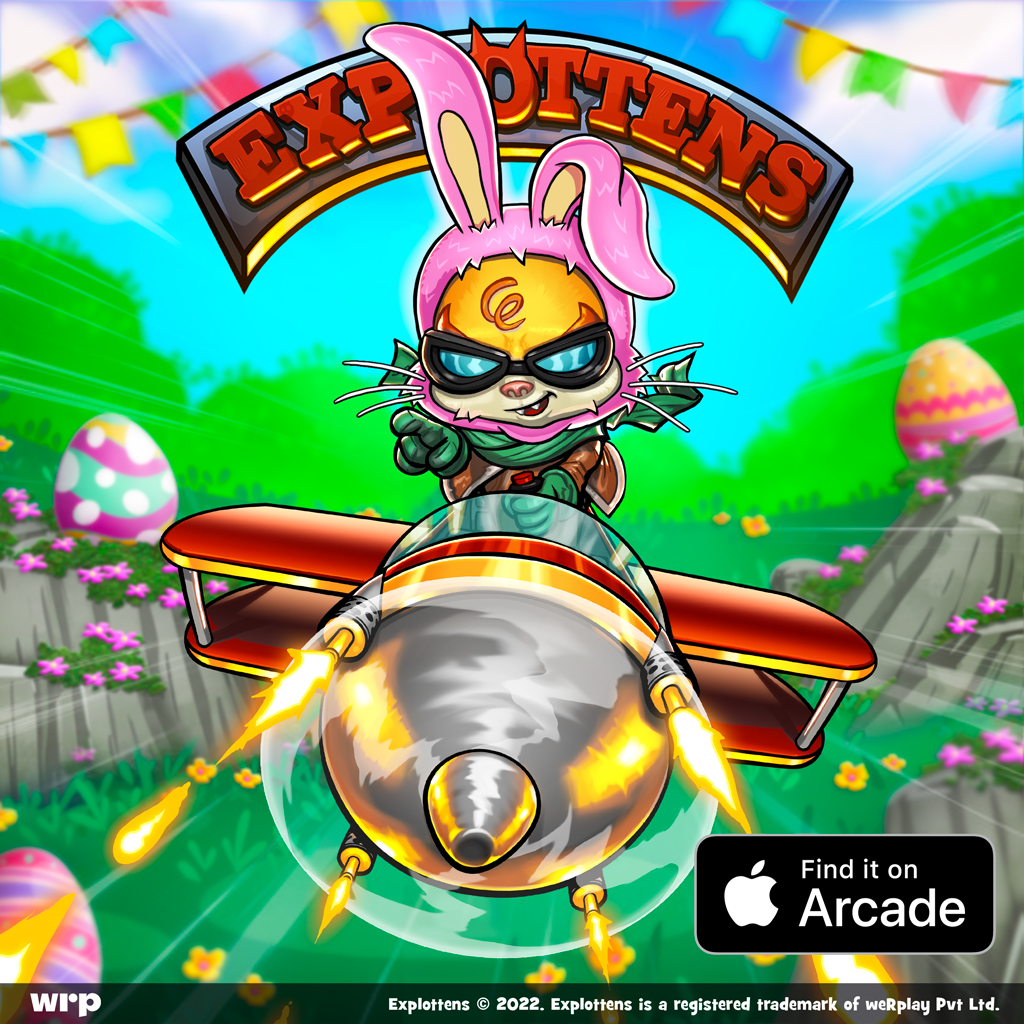 explottens's tweet photo. #Explottens brings an Eggsciting adventure!!🥚
Join the kitties in the easter egg hunt while keeping an eye for the evil KLAW forces.
Find it on #applearcade: https://t.co/pnxWssO7Cj
#indiedev #indiegames #gamedev #ゲーム開発 #自作ゲーム #イラスト #games #Easter #Lent2022 https://t.co/f4gKfaAilO