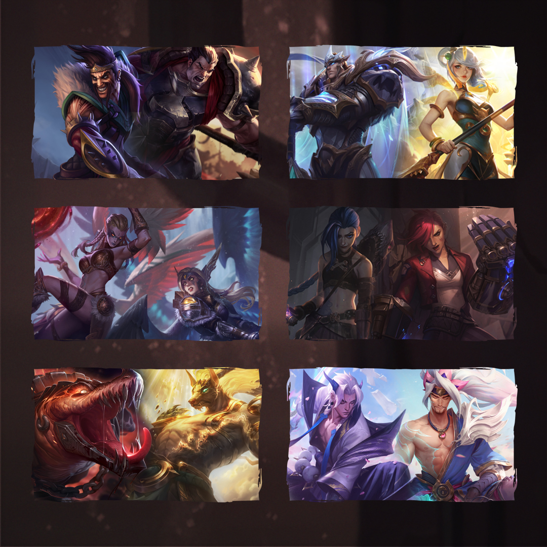 リーグ オブ レジェンド ドレイヴン ダリウス ガレン ラックス モルガナ ケイル ジンクス ヴァイ レネクトン ナサス ヨネ ヤスオなど 兄弟姉妹関係にあるチャンピオンを知っていましたか あなたが意外だったチャンピオン同士の関係性が